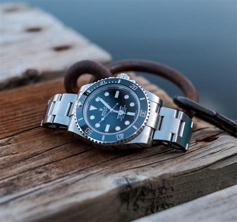 rust on rolex submarine